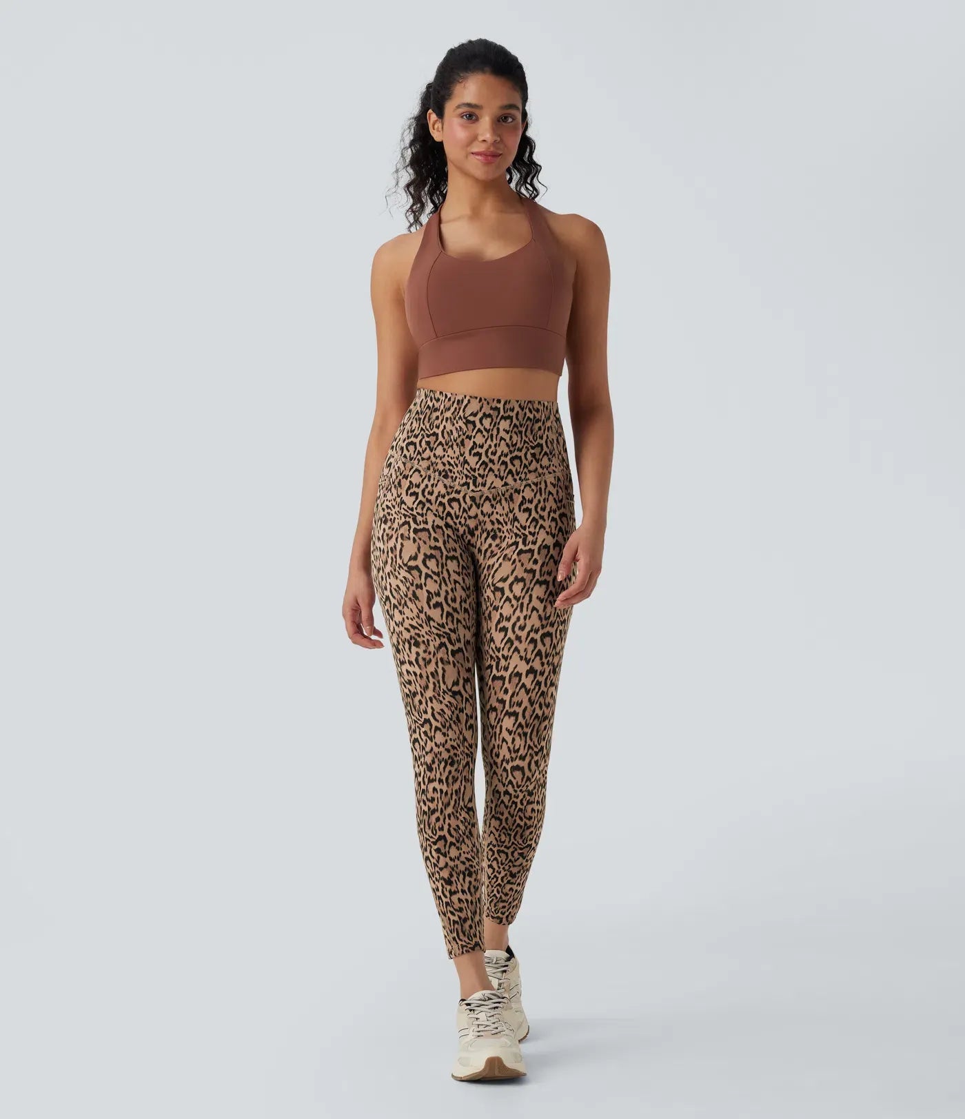 LEOPARD SCULPT LEGGINGS