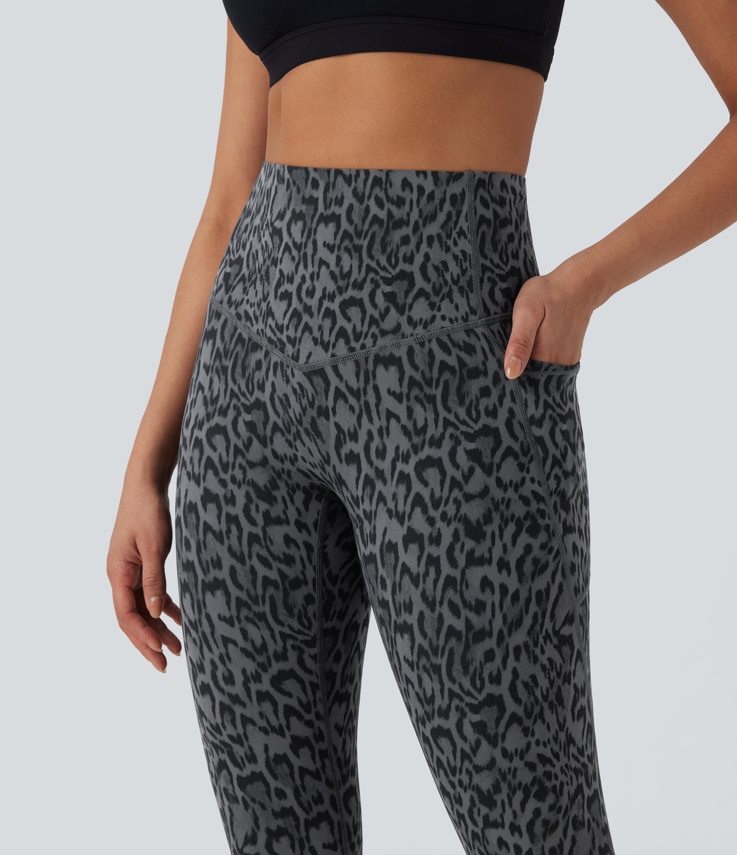 LEOPARD SCULPT LEGGINGS