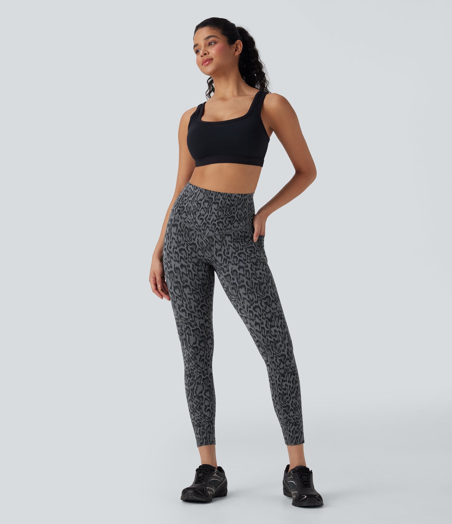 LEOPARD SCULPT LEGGINGS